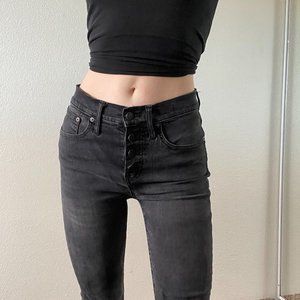 Madewell High Rise Cali-Demi Boot Jeans